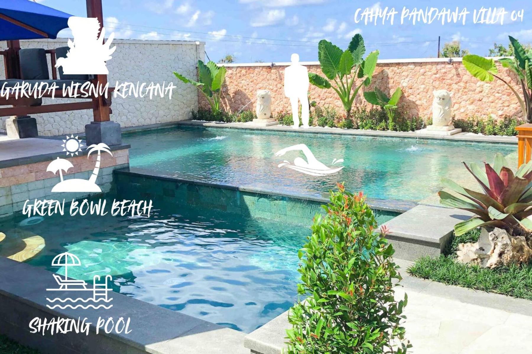 Cahya Pandawa Villa 4 Ungasan  Bagian luar foto